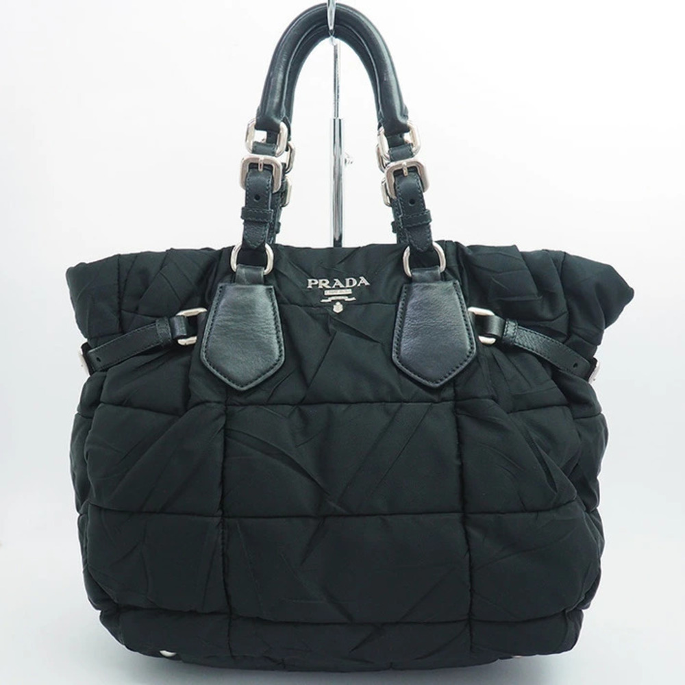 Prada Quilted Shoulder Bag Logo